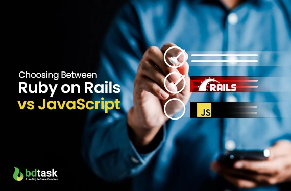 choosing between ruby on rails vs Javascript