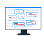 Channel management for flight booking software