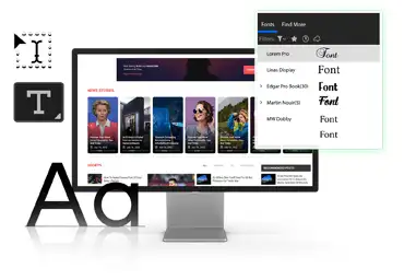 Unlimited Fonts & Typography