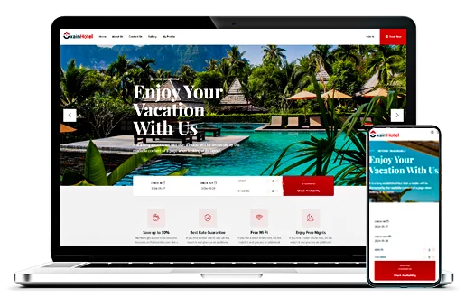 Hotel Management Software web demo