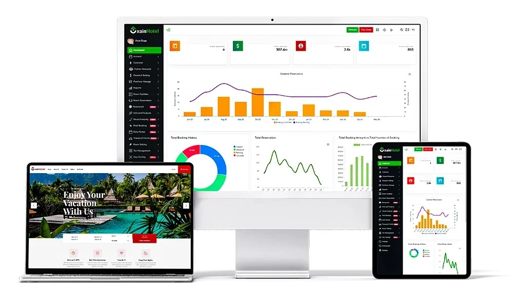 Xain - Hotel Management Software